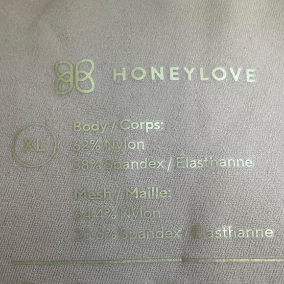 Honeylove Runway Black Mesh Wireless Crossover Bra with Padded Inserts sz XL EUC - Picture 5 of 5